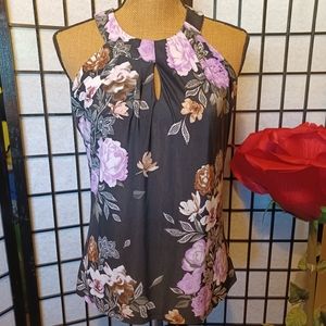 I-N-C International Concepts pretty floral blouse